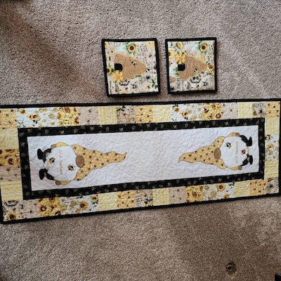 Winter Trees Table Runner Pattern PDF - Etsy