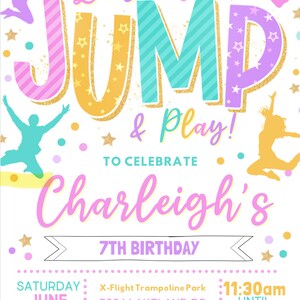 Editable Sleepover Birthday Invitation, Neon Sleepover Invite, Slumber ...