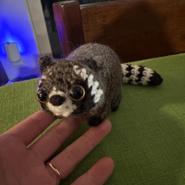 Crochet Pattern - No-sew Raccoon & Bonus Jimothy Version! - ***please ...