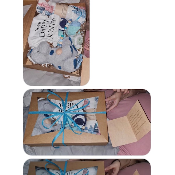 Qute Unisex / Gender Neutral / Boy / Girl Baby Gift Box , 2 Baby ...