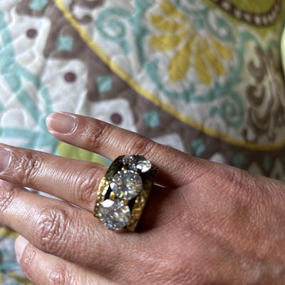 Extraordinary Ring, Reversible Ring, Two in a One Ring, CZ Silver Ring ...