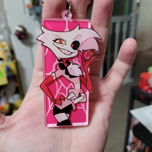 DEFECTIVE ITEM!!! GRADE B, Hazbin Hotel and Helluva Boss Keychain