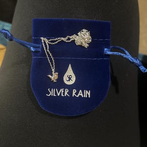 Collana Con Ciondolo Pettirosso – Gioiello A Forma Di Uccellino, Regalo Di Natale Per Donna