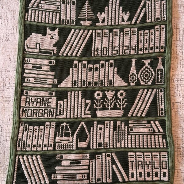 Mosaic Bookcase Extended - Etsy