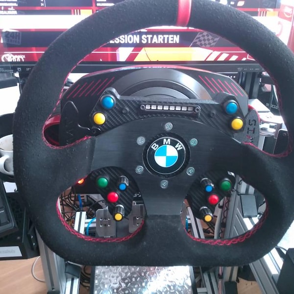 Basic LC Mini. Compact Button Panel for Sim Racing. Free Button ...