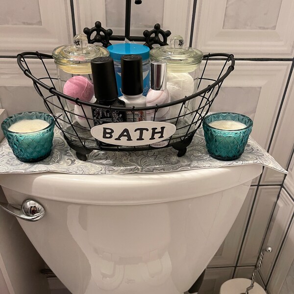 Turtle Starfish Sea Shells Seahorse Handmade Toilet Tank Topper-approx ...