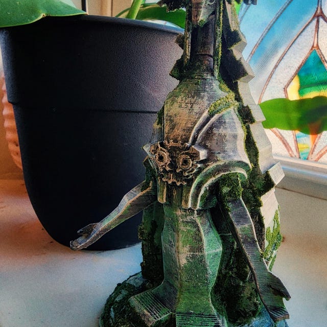 Zelda TOTK Inspired Queen Sonia/rauru Handpainted Statue Made to