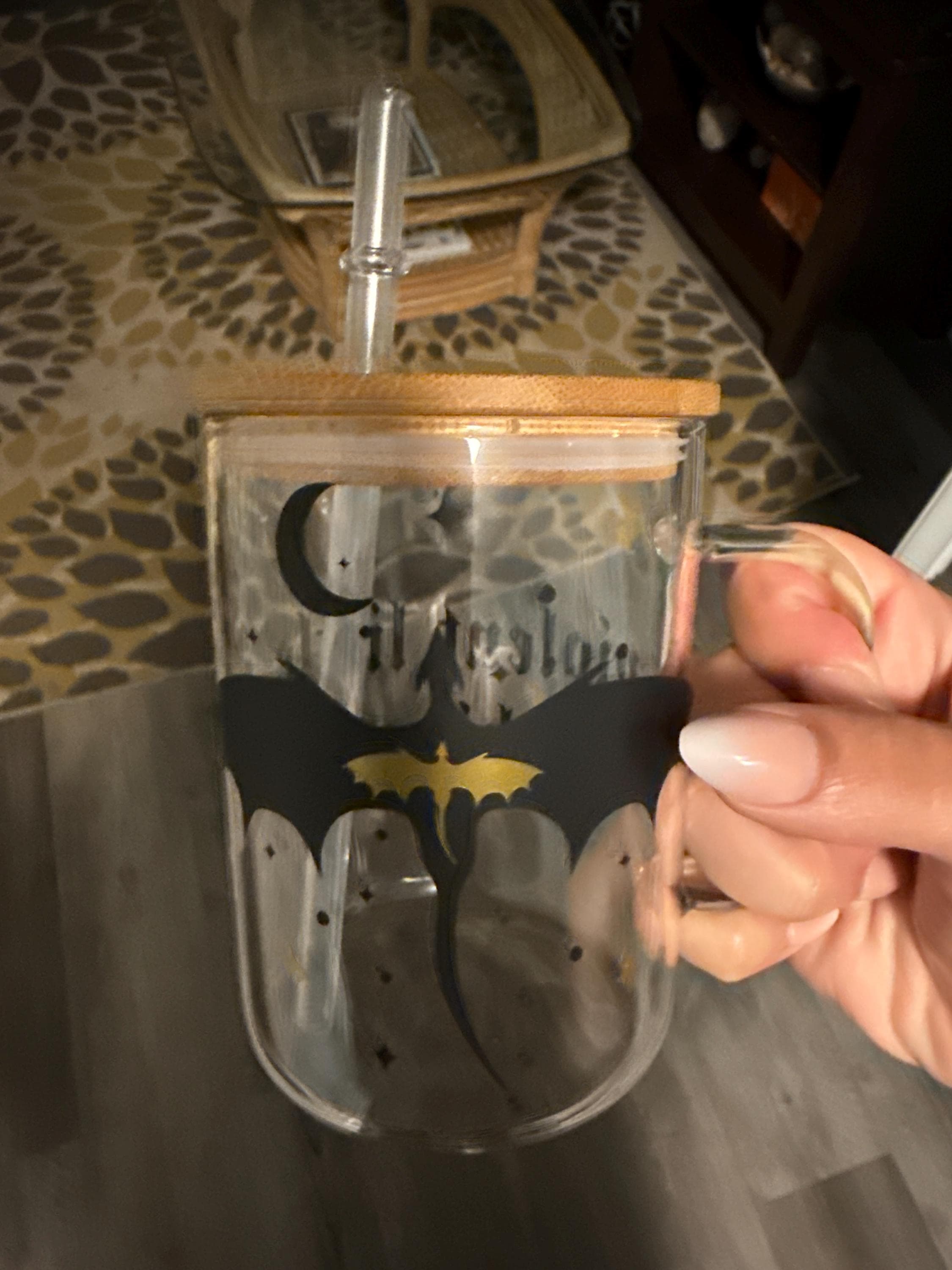 violent little thing dragon glass mug