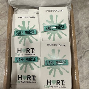 Personalised Design Your Rectangle Enamel Pin Customised Pin Badge ...