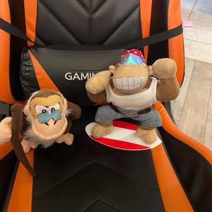 ファンキーコング ハンドメイド マリオ モンキー ぬいぐるみ カスタム