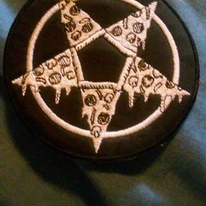 Cthulhu R'Lyeh Embroidered Iron-On Patch - H.P Lovecraft Horror Logo For Clothing & Accessories