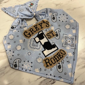 RODEO Back Number-personalized Cowboy-1st Birthday/rodeo - Etsy