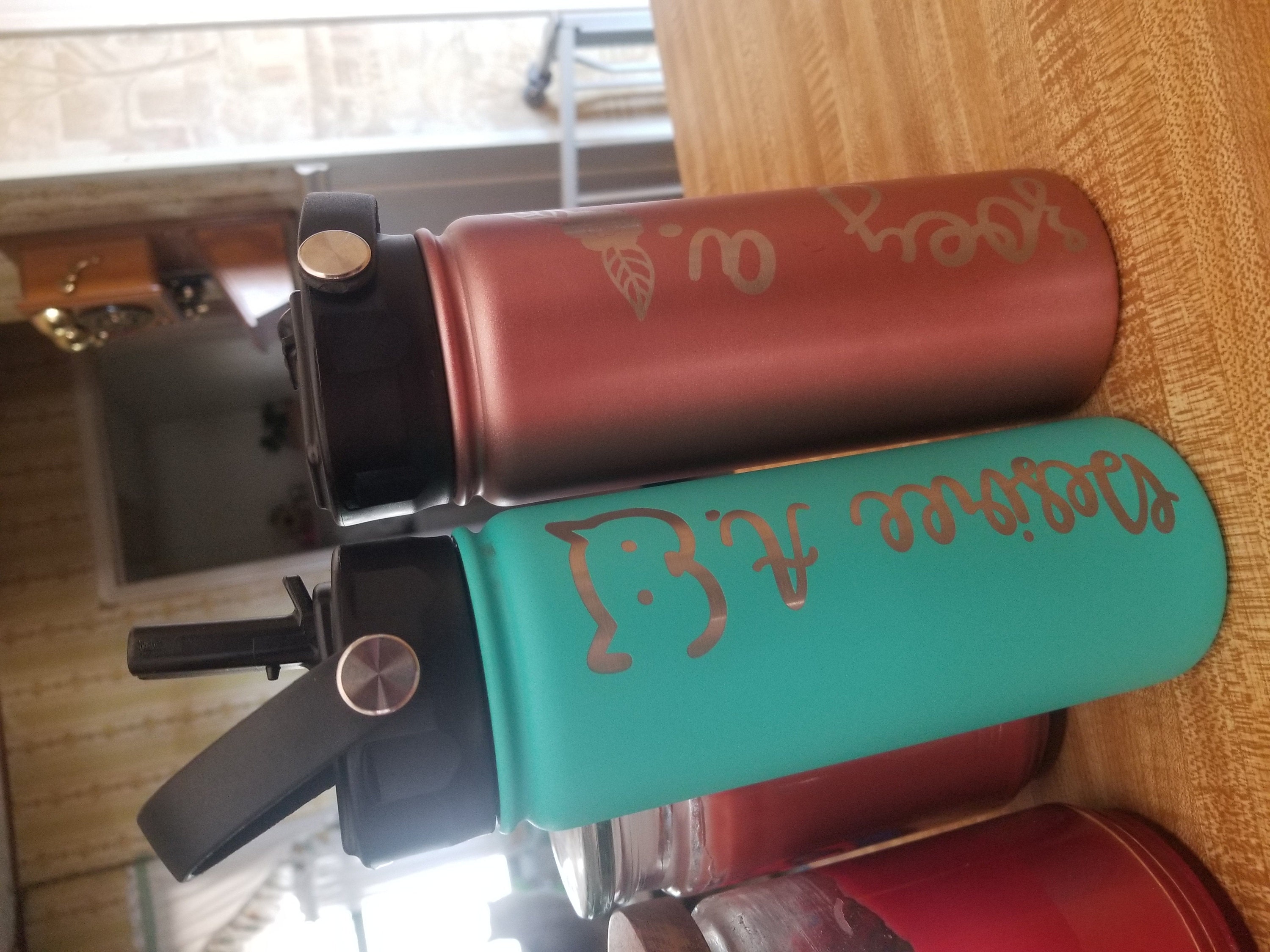 Personalized Kid Water Bottle, Back to School Gifts for Kids, Custom Laser Engraved Bottles, 18oz Water Bottle Personalized Water Bottle