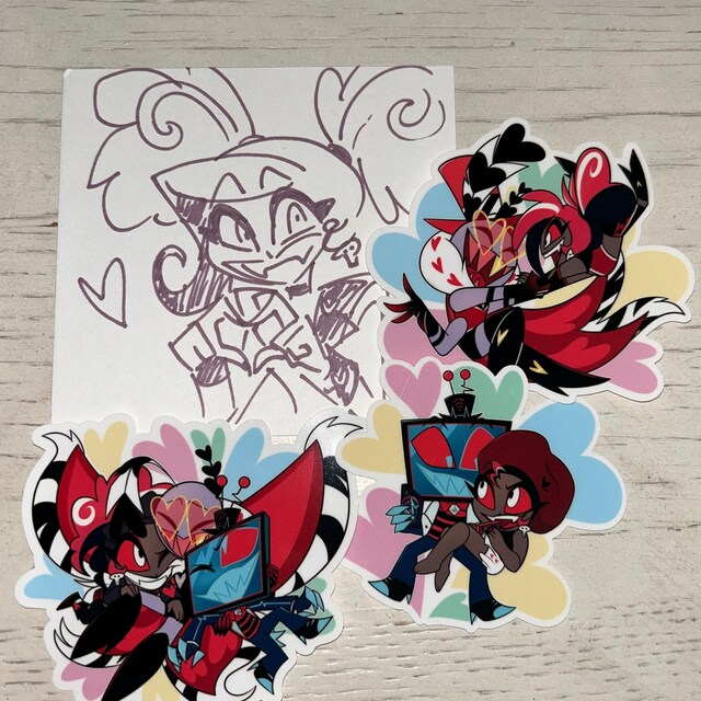 Hazbin Hotel Art Prints [17