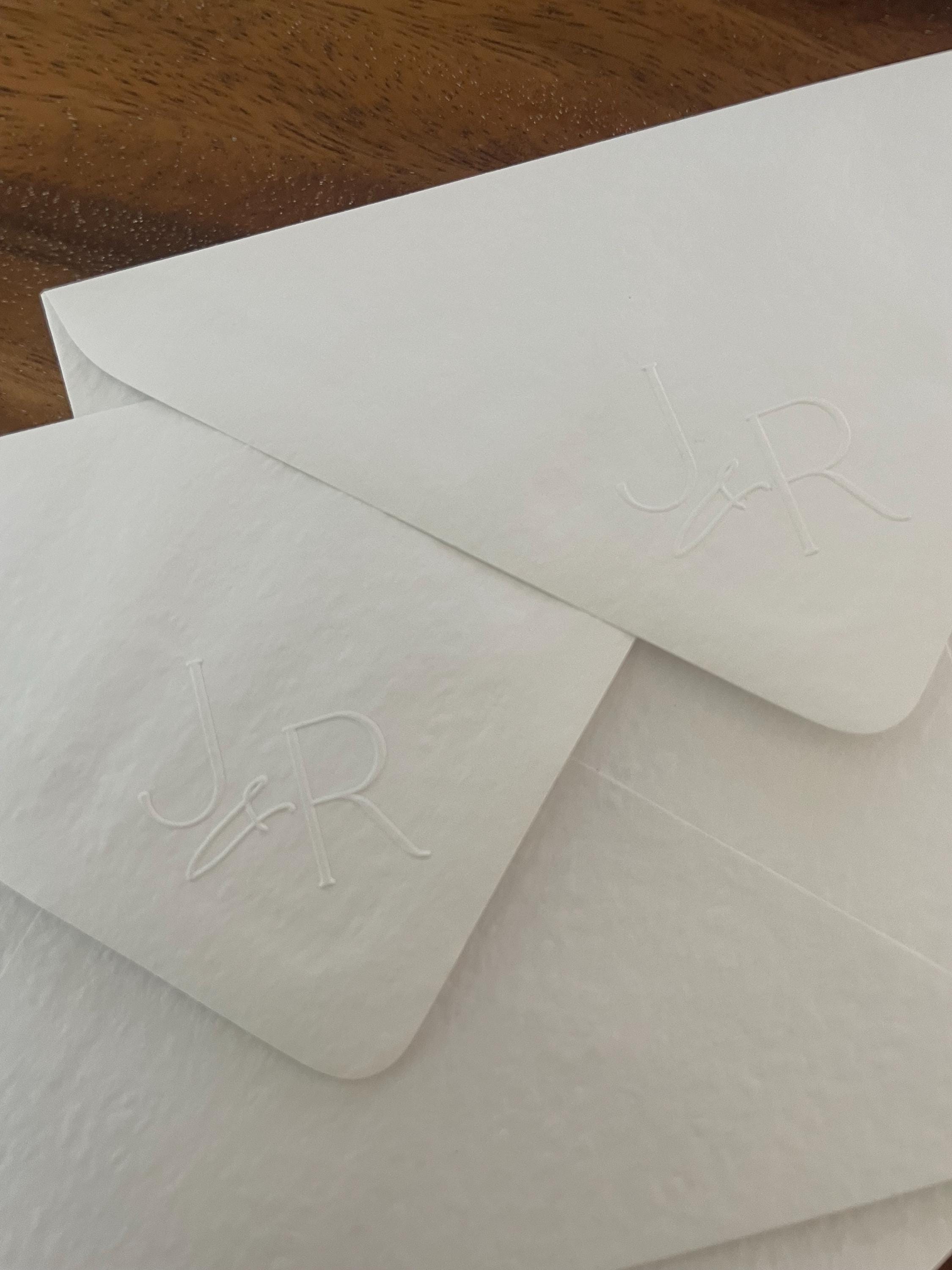 Monogram Embosser | 48 Designs | Custom your wedding embosser | Napkin Embosser | Envelope and Invitation Embosser