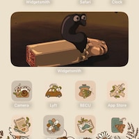 Computer App Icons for Book Lovers Desktop Organizer Wallpaper MacBook ...