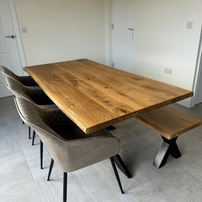 Rustic Extendable Dining Table Kitchen Industrial Rustic Wood SQUARE ...