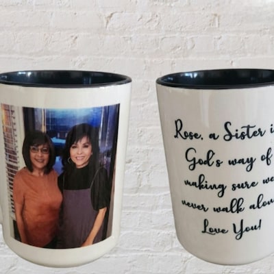 Custom Photo Mug Grandma, Personalized Photo for Grandma, Photo Mug Mom ...
