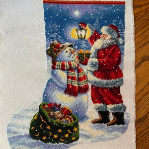 サンタクロースの刺繍入り、パーソナライズされたクリスマス