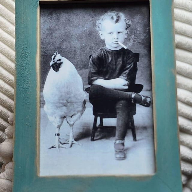 5x7 カート・コバーン 喫煙写真 タバコ アートプリント グランジ