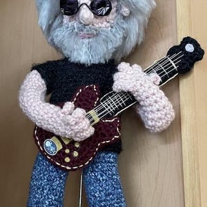 Jerry Garcia CROCHET PATTERN ONLY - Etsy