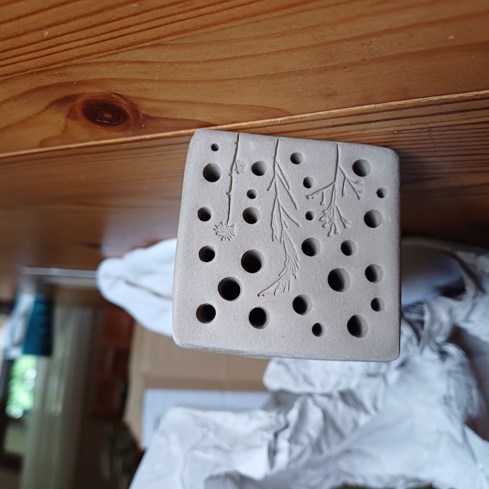 3er set Bienensteine Insektenhotel Bienenhotel