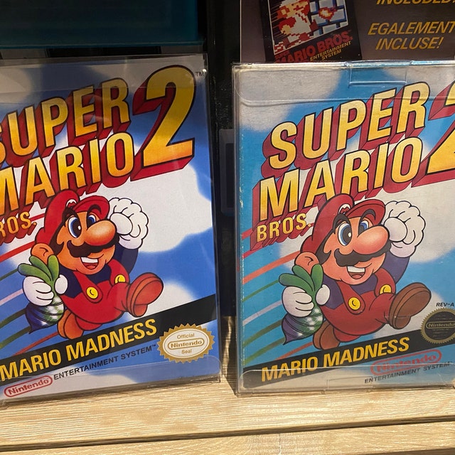 Super Mario™ Bros. 2 (JP) Alt Cover - (NESDG) Nintendo Entertainment System  - Game Case Only - No Game 