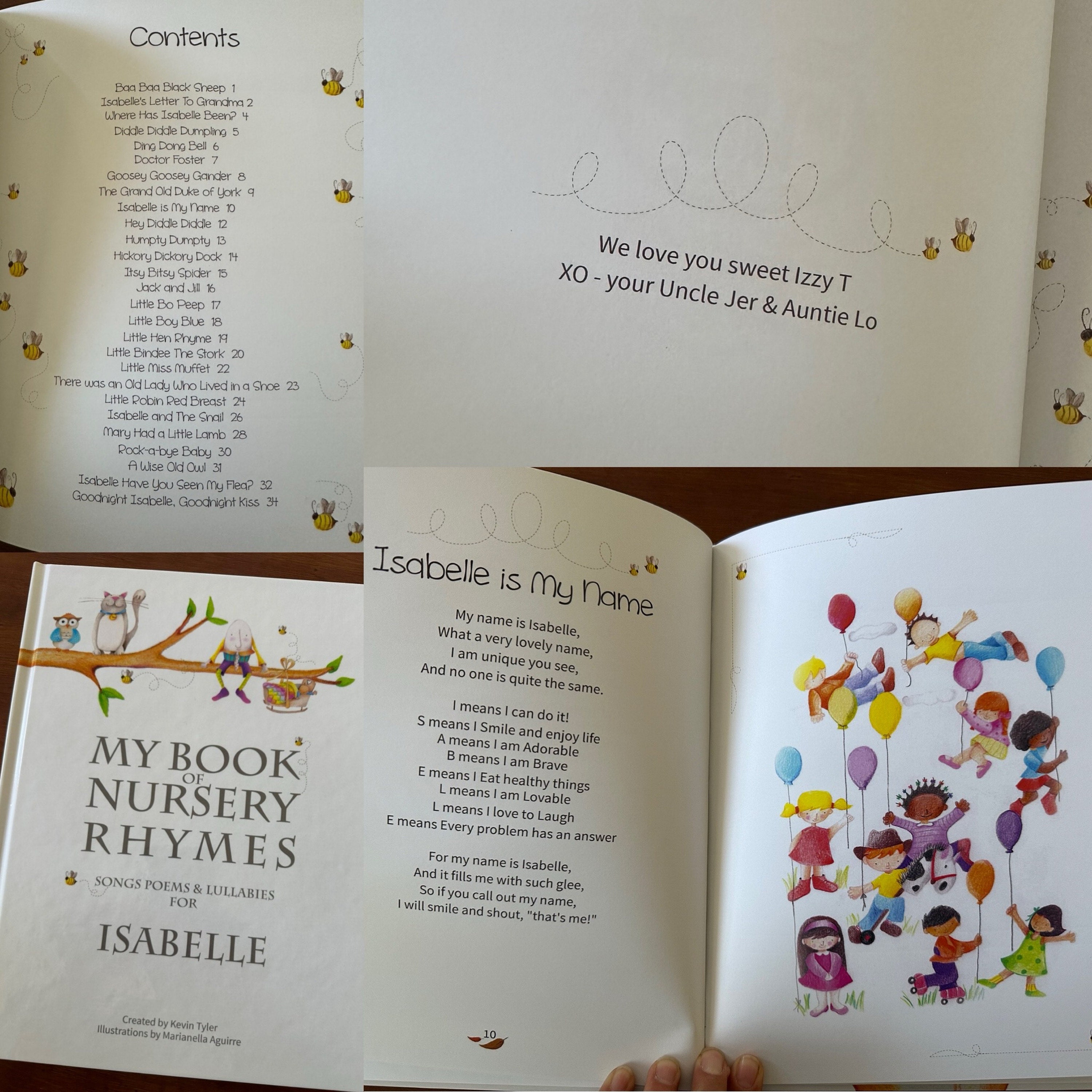 Birthday Gift for Baby, Baby Shower Present, Personalized Gift for Baby, Birthday Book for child, First Birthday Gift, Custom Gift for Baby