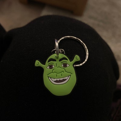 Shrek Keyrings/keychains Cartoon Cute Emo Kids Goth Fun - Etsy
