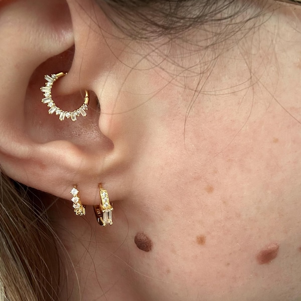 Hidden Helix Piercing 16g F136 Implant Grade Titanium Hammered Bar ...