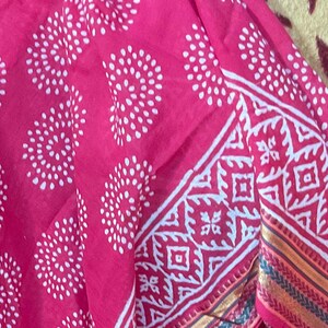 Set of 2 Organic Cotton Bandana Man/woman, Block Print Bandana, Bandana ...