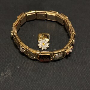 ゴールドイタリアンブレスレット、カスタムゴールドイタリアンチャーム