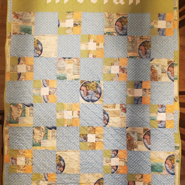 Blackletter Alphabet Quilt Pattern BUNDLE - Uppercase + Lowercase FPP ...