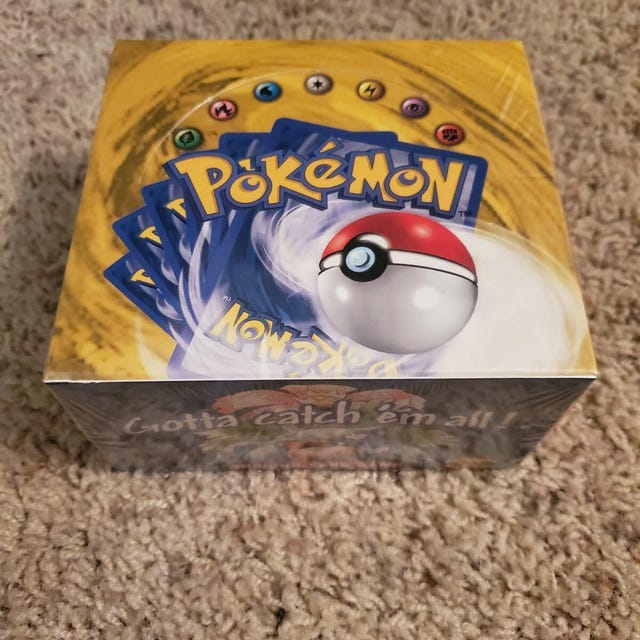 PROXY 1st Edition Pokemon Booster Box - Etsy