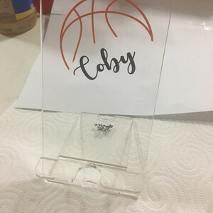 Name plaque Script 3 Name plate for cake Name Plates | Etsy