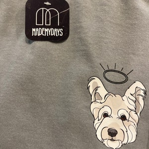 Custom Pet Portrait Dog Sweatshirt