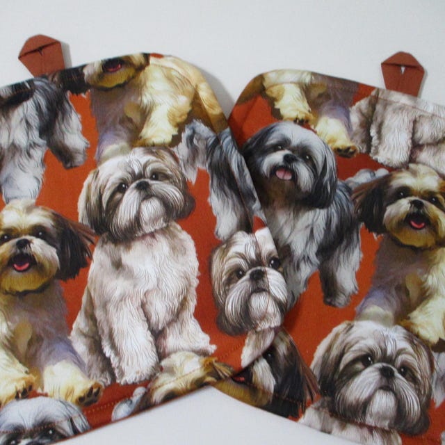 David Textiles Shih Tzu DX-4825-3C Fabric by the Yard//piece - Etsy