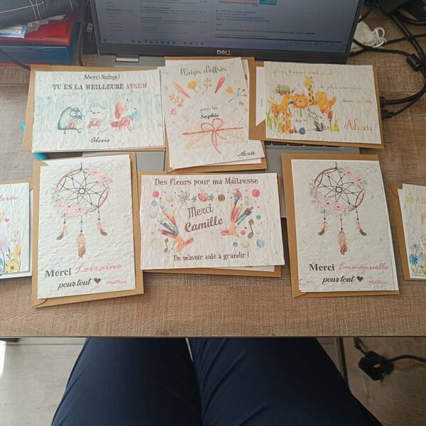 Cartão de marco do bebê, cartão de marco, presente de nascimento, bebê