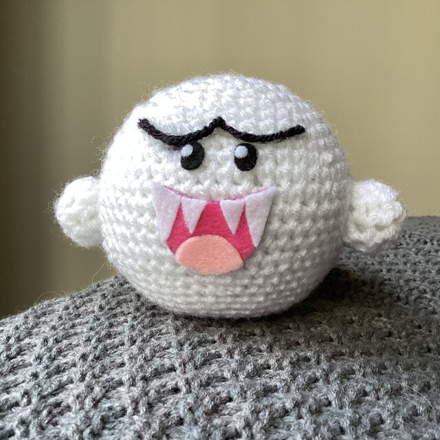 あみぐるみ編み図：スーパーマリオブー - Etsy 日本