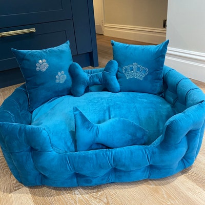 Dog Bed, Large Dog Bed, Extra Large Dog Bed, Velvet Dog Bed, Custom Dog