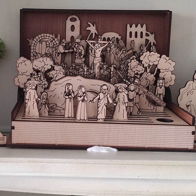 Aazon.co: Easter Holy Week Teaching Aid Faily Easter Gift Religious