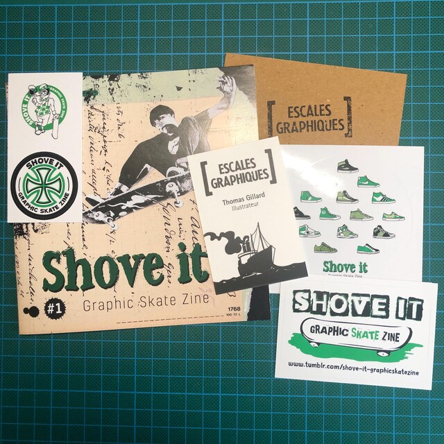 Skateboard Fanzine, Graphic Design, Collage Artwork, Skate Art