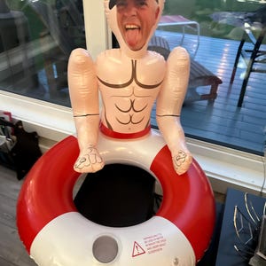 Bambola Gonfiabile Per Scherzi - Addio Al Celibato, Feste, Compleanni E Photocall - Foto 6