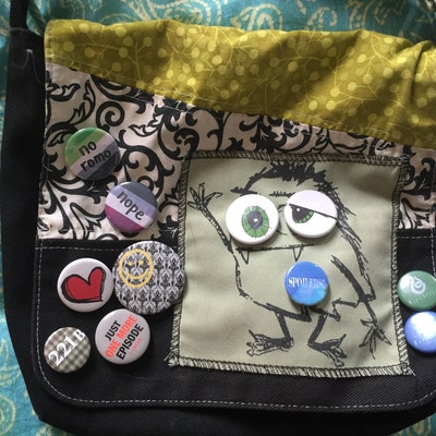 No Romo Aro Pride Button Pin - Etsy