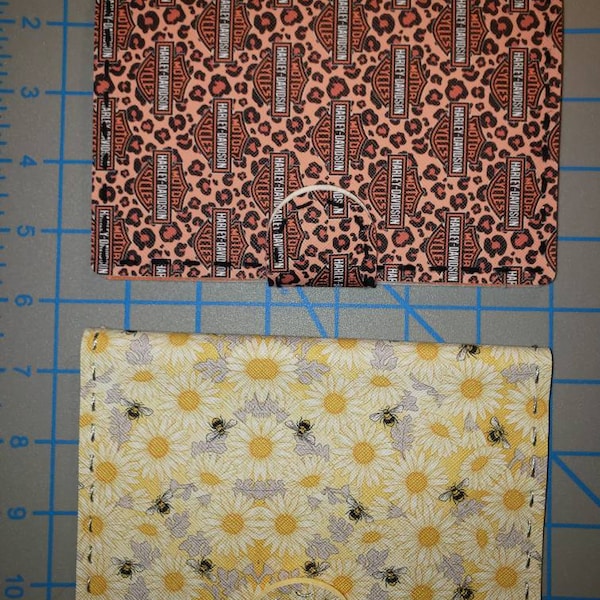 Faux Leather A6 Notebook Cover SVG Template | Hand Stitched Leather ...