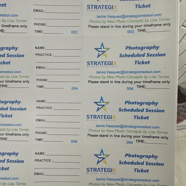 Full Color Raffle Ticket Custom Printed Raffle Tickets With Perforated Stub | Full-color Design ...