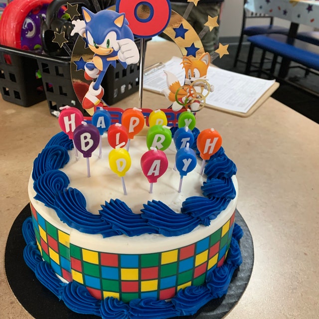 Sonic The Hedgehog 2 Cake Topper Centerpiece Birthday Party Decoration –  Cakecery