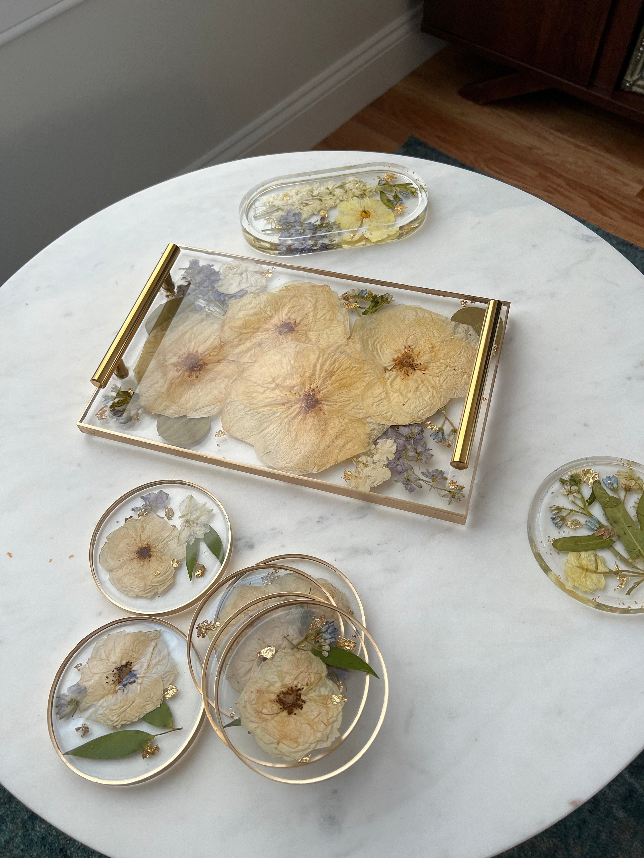 Preserved flowers from Emma's etsy review