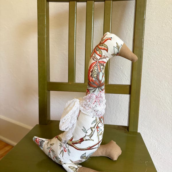 30 Cm Soft Toy Rag Doll Making Goose Sewing PDF Pattern and Tutorial - Etsy