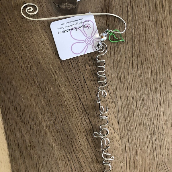 Swirled Round Bead Christmas Photo Ornament Hooks 48 Beaded Hangers